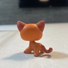 Lps Customer Ooak Littlest Pet Shop Authentic Base Orange Tabby