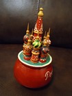 Russian Wood Laqured Music Box Poccur 6   