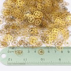25 Watch Wheels 10-11mm Steampunk Gear Part Art Watchmaker Repair Lot Pocket Cog