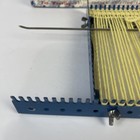 Vintage Straits Adjustable Loom 2  To 7  In Box With Partially Completed Weave