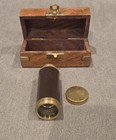 Vintage Marine Antique Spyglass - Brass Nautical Pirate Telescope
