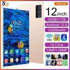 12 9  Android Tablet 16gb 1tb Dual Sim Phone Call Wifi Educational Pc