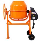 Portable Cement Mixer 5 Cu  Ft Electric Concrete Mixer Machine 650w For Mortar