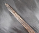 Vintage Us 1900 Marked Bayonet Knife Trench Fighting Blade Spring Works Rusty