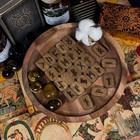 Handcrafted Wooden Rune Set     25 Norse Viking Elder Futhark Runes With Cotton   