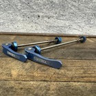 Controltech Titanium Quick Release Skewers Blue Front Rear Road 90s Mtb Bike Vtg