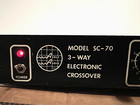 Ashly Sc-70  3-way Crossover  Blueface  1970s Toggle Vintage First Edition  Rare