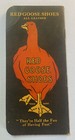 Vintage Friedman Shelby Red Goose Shoes  all Leather  Advertising Notebook