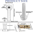 Fingerprint Door Lock Biometric Password Smart Door Lock Digital Keypad Lock