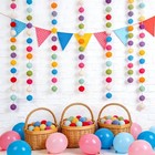 Felt Balls For Crafts     Wool Mini 1 5cm Colorful Wool Felt Garland Set  Handm   