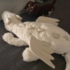 Jellycat Snow Dragon Plush Stuffed Animal Soft Toy New With Tags Dust Bag