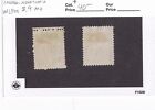 Matt s Stamps Scott Nova Scotia  8- 9 Queen Victoria 1860-63 Issues  Mh Cv 40