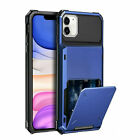 Wallet Case 4 Credit Card Id Holder Cover For Iphone 16e 15 13 14 Pro Max 12 11 