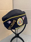 Vintage Us Navy Sailor Envelope Hat American Legion Missouri With Medals And Pin