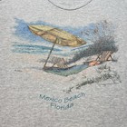 Vintage Mexico Beach Florida Gray 2xl Tank-top Shirt Single Stitch Distressed