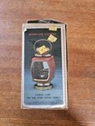 Vintage Carriage Hurricane Lantern Red Brass Tin Hong Kong Votive Candle