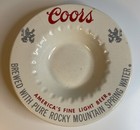 Vintage Coors 6  Ashtray America s Fine Light Beer- Rocky Mountain  Spring Water