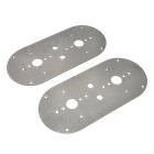 Center Dome Light Plate 2 Watermelon Light Plate For Peterbilt 359 379 389 W900l