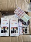 4 Boxes Kiss Press On Nails New Wide Fit Voguish Fantasy Short Sq 28pc box 