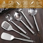Stainless Steel Kitchen Utensils Set  6 Pcs Metal Cooking Utensils Set For Cooki