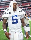 Anthony Richardson Authentic Nfl Nike Game Issued Jersey W Captain Patch    