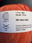 Berroco  suede  Yarn  3757 - Clementine - Lot Of 6 Skeins