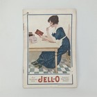 Antique Dessert Recipe Book Jell-o Genessee Pure Food Co 1920 Advertisement Rare