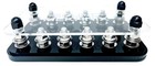 Six Spot Compact Acrylic  6 Spot  Fuse Holder Made In Usa
