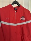 Men s Nike Ohio State Buckeyes Pullover Jacket 1 4 Zip Size Medium