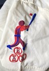 Vintage 1940s Cleveland Indians Championship Chain Stitched Souvenir Shirt Lou
