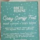 Arete   Athene Cozy Comfy Feet Foot Lotion   Cozy Socks Santa s Cookies New