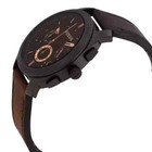 Fossil Machine Chronograph Fs4656 Men s Chronograph Leather Strap Wrist Watch