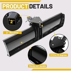 3-point 48 Scrape Blade For Atv Utv Tractor Adjustable Rear Grader