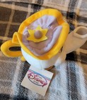 Disney Bean Bag Plush - Mrs  Potts  beauty And The Beast   7 Inch  - With Tag