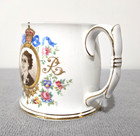 Queen Elizabeth Ii Coronation Mug 6-2-53 Royal Albert Bone China
