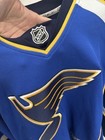Reebok Nhl St  Louis Blues Premier Hockey Jersey Adult Xl Tg Sewn Logo Ccm-t42