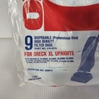 9 Genuine Oreck Vacuum Bags Xl Upright High Density Filter Bags New