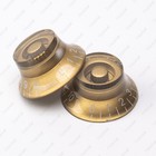 4 Pcs Gold Lp Guitar Top Hat Knob Bell Knobs Vintage 50s Style For Les Paul Sg