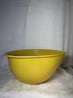 Rare Vintage Set Of Mcm Nesting Teardrop Mixing Bowl Harvest Gold Yellow Plastic