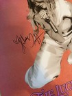 Hilary Duff Hand Signed The Lucky Me Tour Poster 18x24w concert Confetti 6 30 26