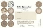 Mobil Corporation - 1994 Dated Specimen Stock Certificate - Gorgeous Design - Sp