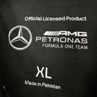 Mercedes-benz Amg Petronas F1 Team Polo Shirt Men   s Xl Black Racing Short Sleeve