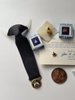 Masonic Freemason Lot W  Chicago 1949 Sword Tie Clip  2 Ties   Pins tacks