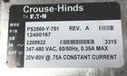 Crouse-hinds Eaton Led Light Driver Ps2569-y-751 Rev A  Ac dc Power Inverter