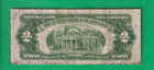 1928 G  2 Legal Tender Red Seal Note Us Currency Two Dollar Bill 1928g  258