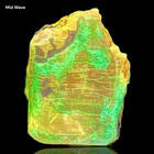 166 Ct  Rare Fluorescent Apatite Crystal W hyalite From Skardu  Pakistan
