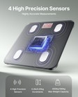 Digital Bathroom Scale  Accurate Scales For Body  Bmi  Body Fat  Muscle Mass    