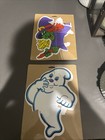 Vtg 90 s Impact Plastics Yard Art Halloween Ghosts jack O Lantern Lawn Signs Lot