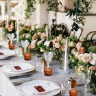 Votive Candle Holders Glass Tealight Holders Wedding Table Centerpiece Set Of 11