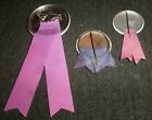 Lot Of 3 Pabst Blue Ribbon Beer Vintage Pinback Buttons  Milwaukee Wisconsin